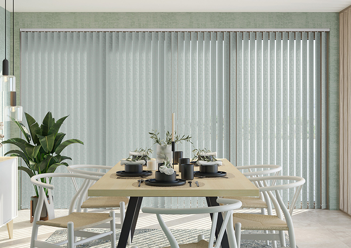 Jasmine (Blackout), Spearmint - Vertical Blind - Image 3
